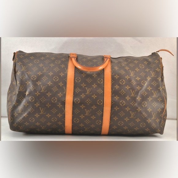 Authentic Louis Vuitton keepall 55 bandouliere travel unisex with strap - Picture 2 of 15